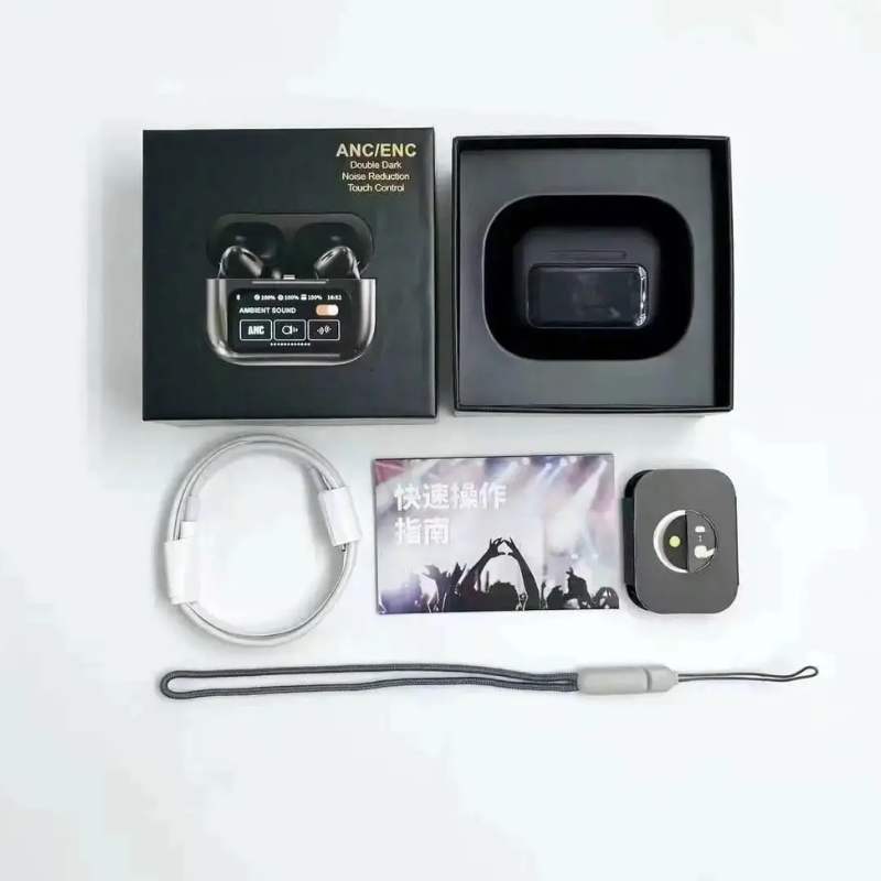 Active Noise Cancellation, Smart Display & Crystal-Clear Sound